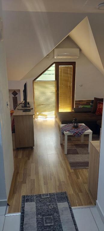 Kuchyň nebo kuchyňský kout v ubytování Apartment Invictus Mavrovo
