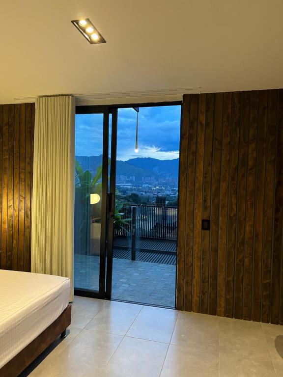 Postel nebo postele na pokoji v ubytování Hotel Zelva Negra