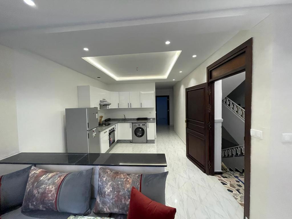 Kuchyň nebo kuchyňský kout v ubytování Residence Al-Bahr