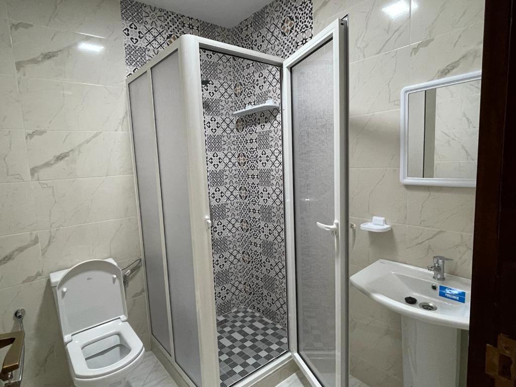 Koupelna v ubytování Residence Al-Bahr
