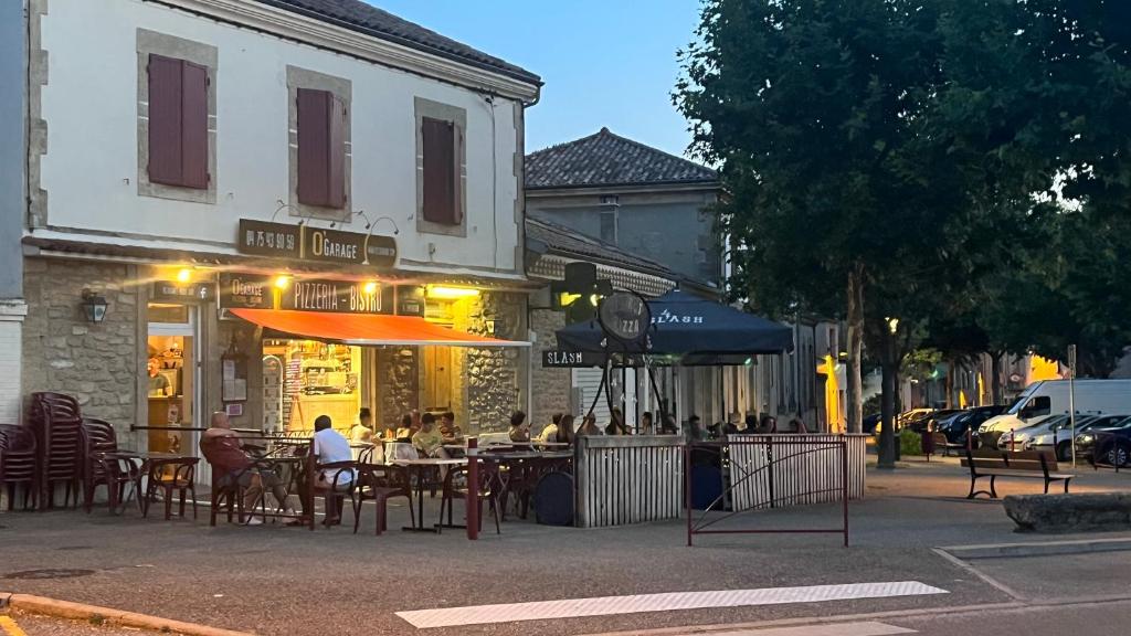 Budova, kde se vila nachází