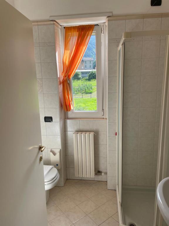 Koupelna v ubytování Hotel Culmine