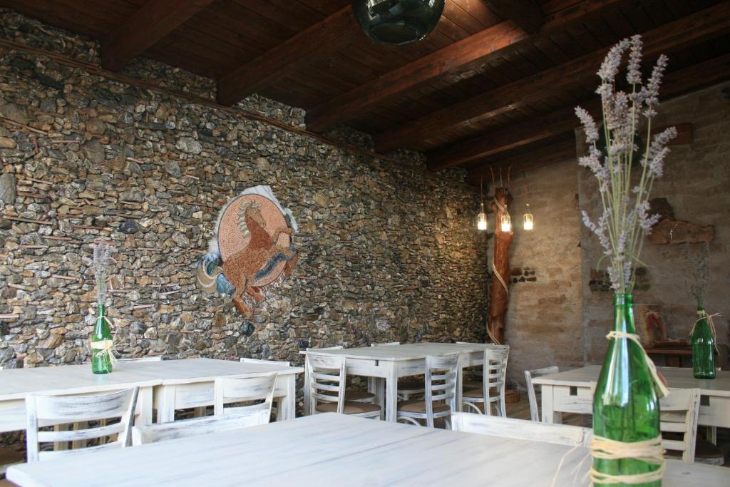 Restaurace v ubytování Il Podere dell'Angelo Old Country House