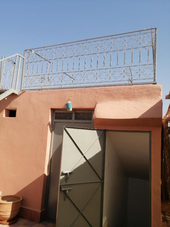 Balkón nebo terasa v ubytování Riad Papadou