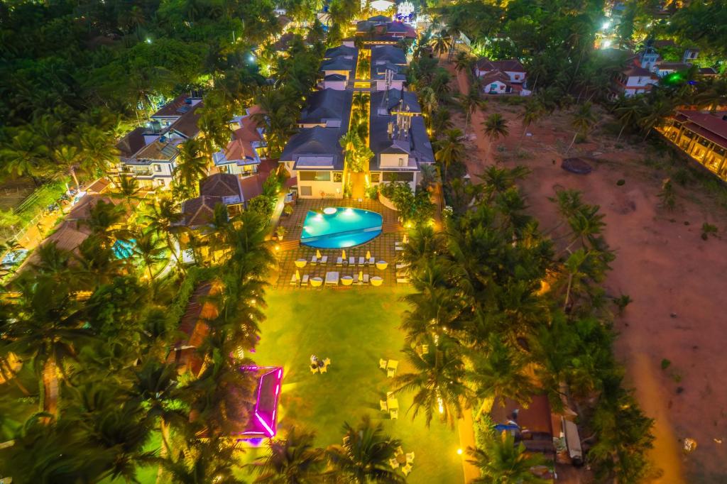 Bazén v ubytování O Hotel Goa, Candolim Beach nebo v jeho okolí