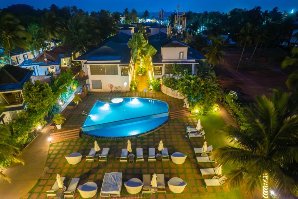 Bazén v ubytování O Hotel Goa, Candolim Beach nebo v jeho okolí