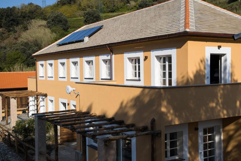 Budova, v ktorej sa apartmánový hotel nachádza