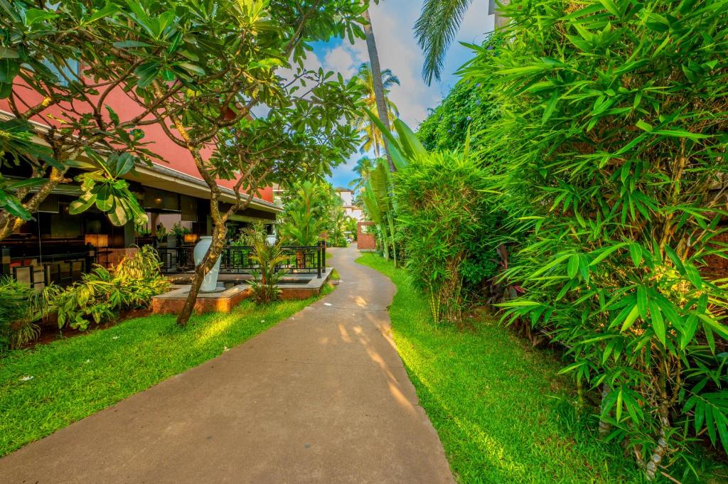 Zahrada ubytování O Hotel Goa, Candolim Beach