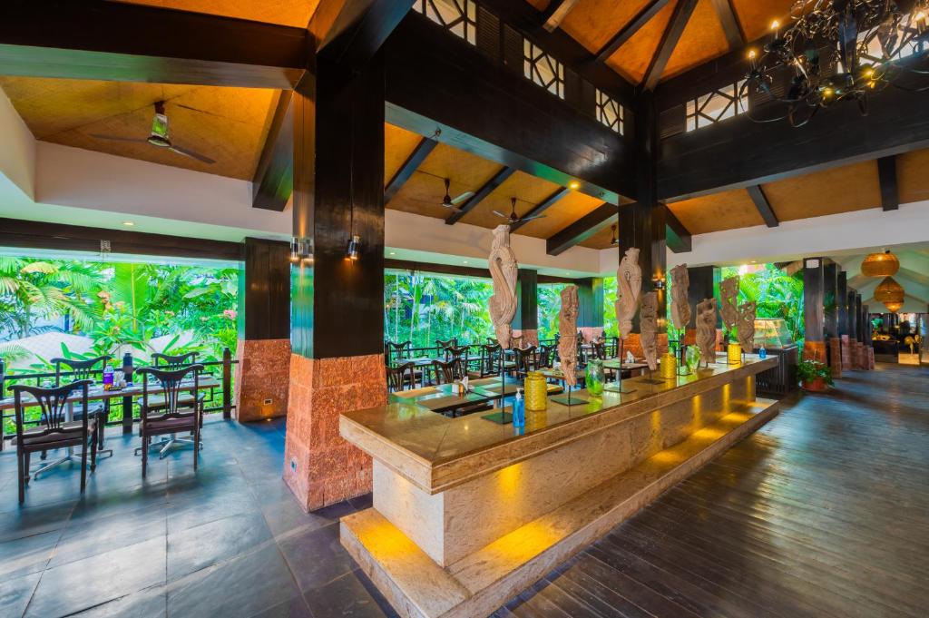 Restaurace v ubytování O Hotel Goa, Candolim Beach