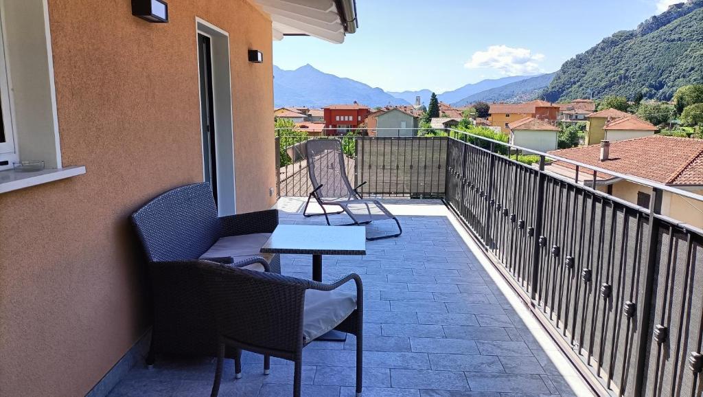 Nespecifikovaný výhled na hory nebo výhled na hory při pohledu z apartmánu