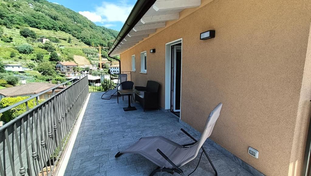 Nespecifikovaný výhled na hory nebo výhled na hory při pohledu z apartmánu