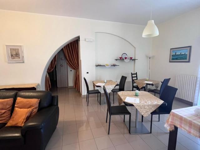 Posezení v ubytování B&B Casa Miraglia