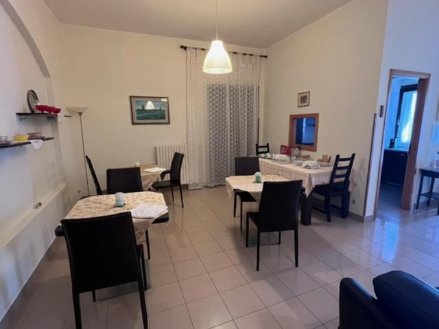 Posezení v ubytování B&B Casa Miraglia