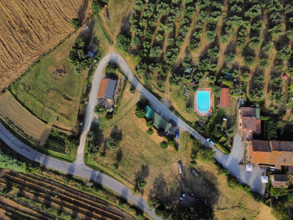 Bazén v ubytování La Piaggiola degli Olivi nebo v jeho okolí