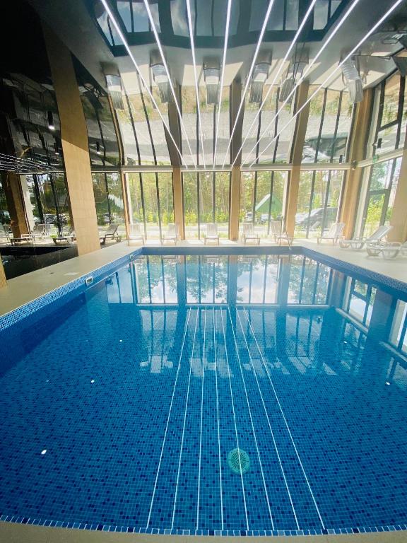 Basen w obiekcie Apartament Baltic A8 Pobierowo lub w pobliżu