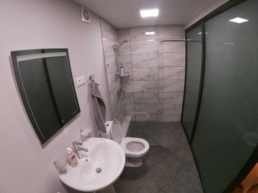 Koupelna v ubytování Qoqosa In Racha