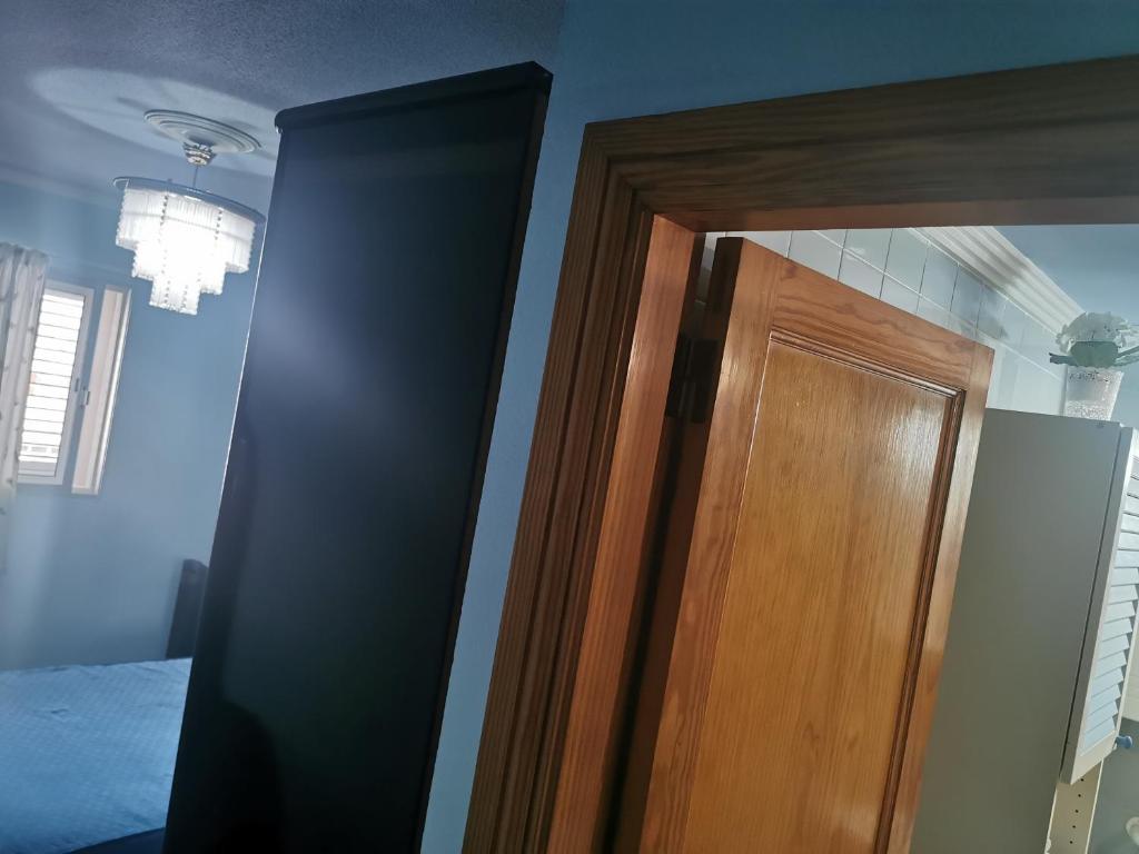 Postel nebo postele na pokoji v ubytování Habitación con baño privado