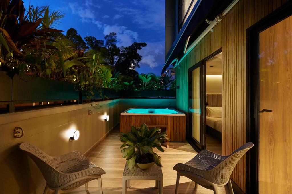A piscina em ou perto de Hotel Selis