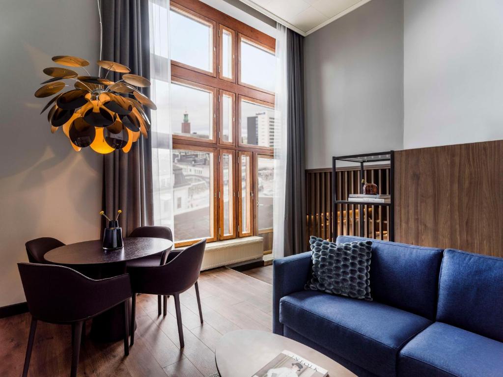 Posezení v ubytování Radisson Blu Royal Viking Hotel, Stockholm