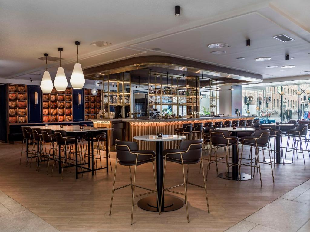 Restaurace v ubytování Radisson Blu Royal Viking Hotel, Stockholm