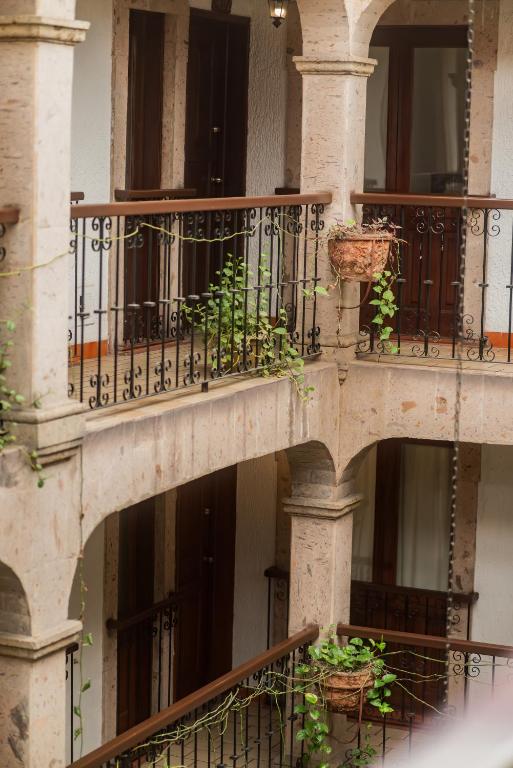 Balkón nebo terasa v ubytování Hotel Don Quijote Plaza - Guadalajara Centro Historico