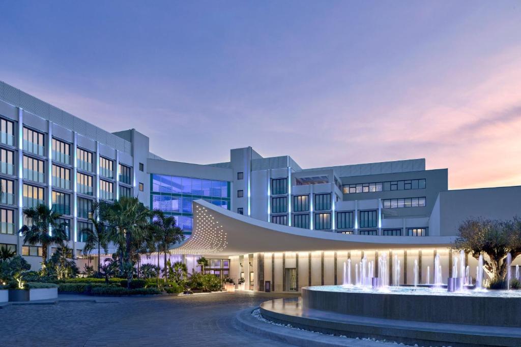 a rendering of the exterior of a hotel at Parklane, a Luxury Collection Resort & Spa, Limassol in Limassol