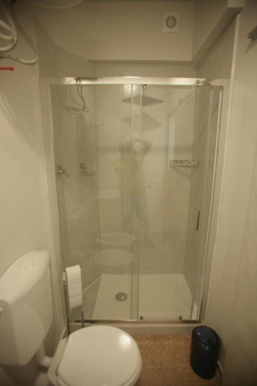 Koupelna v ubytování b&b al mare
