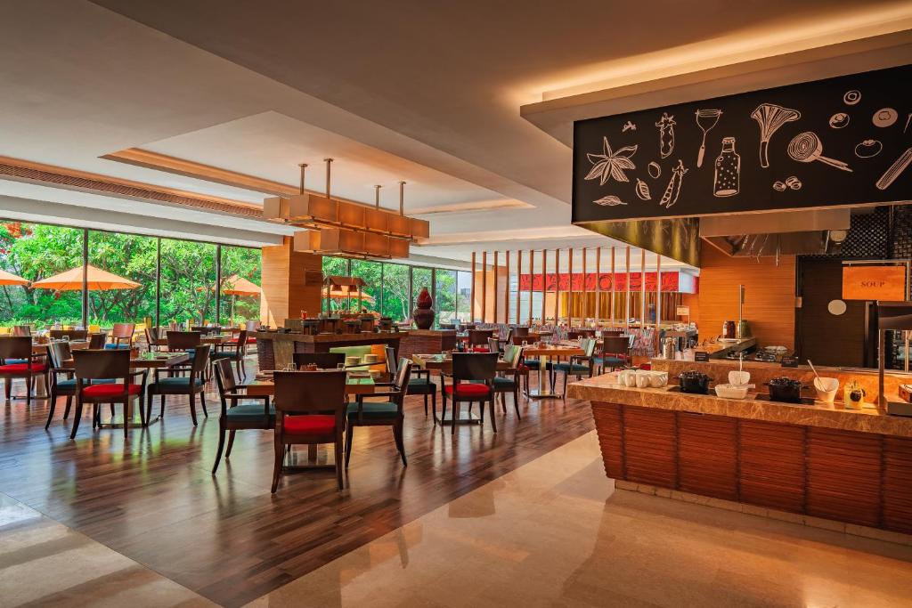Posezení v ubytování Hyatt Pune