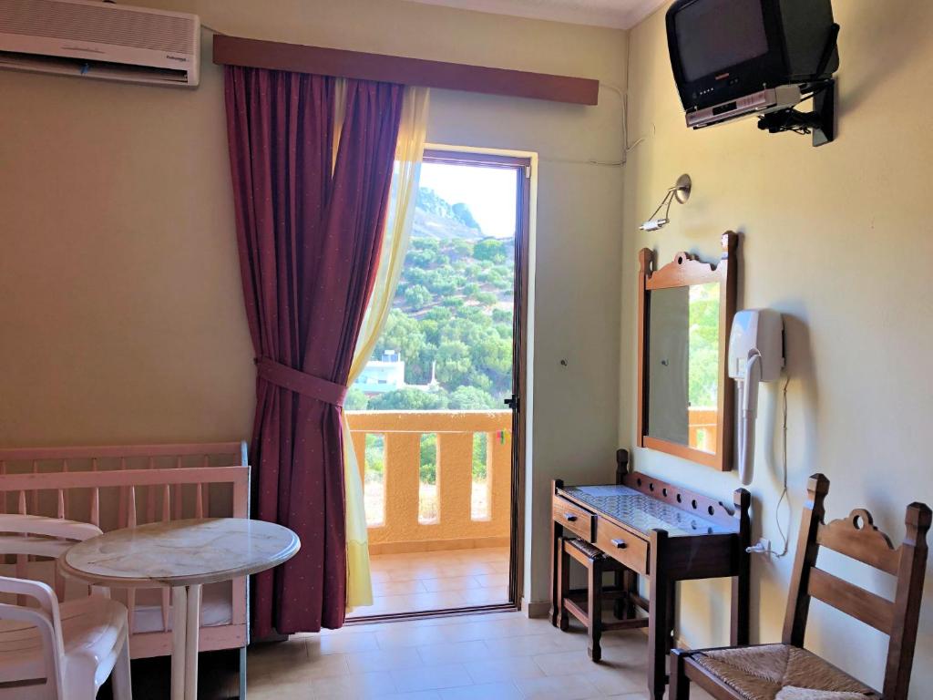 Balkón nebo terasa v ubytování Lappa Hotel