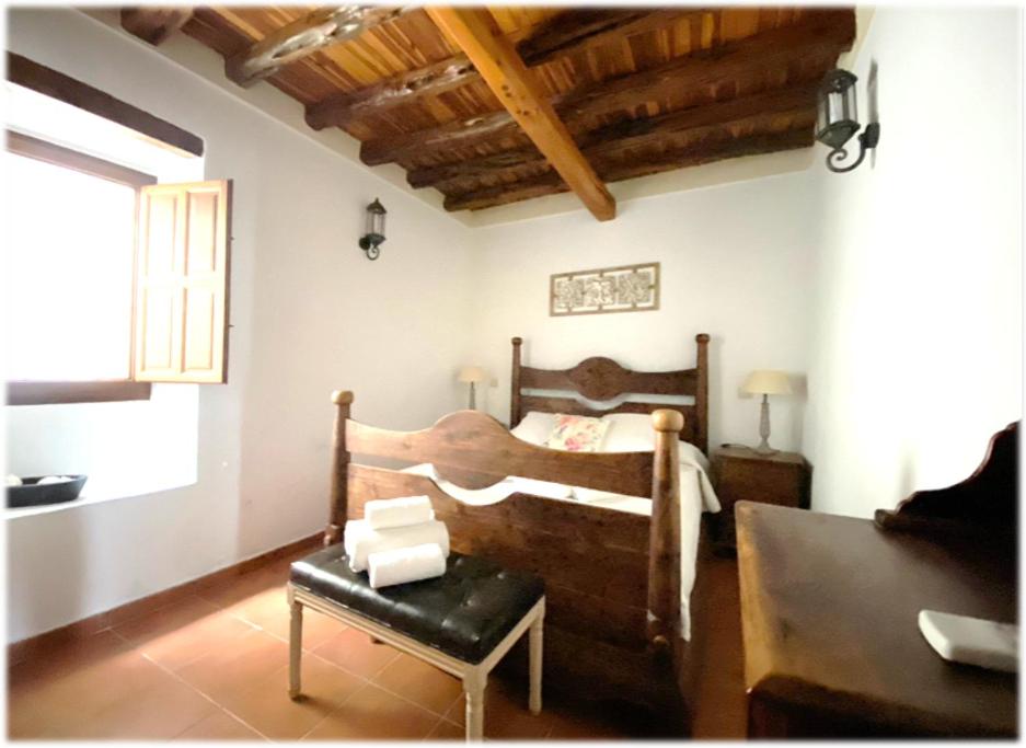 A bed or beds in a room at Can Vich