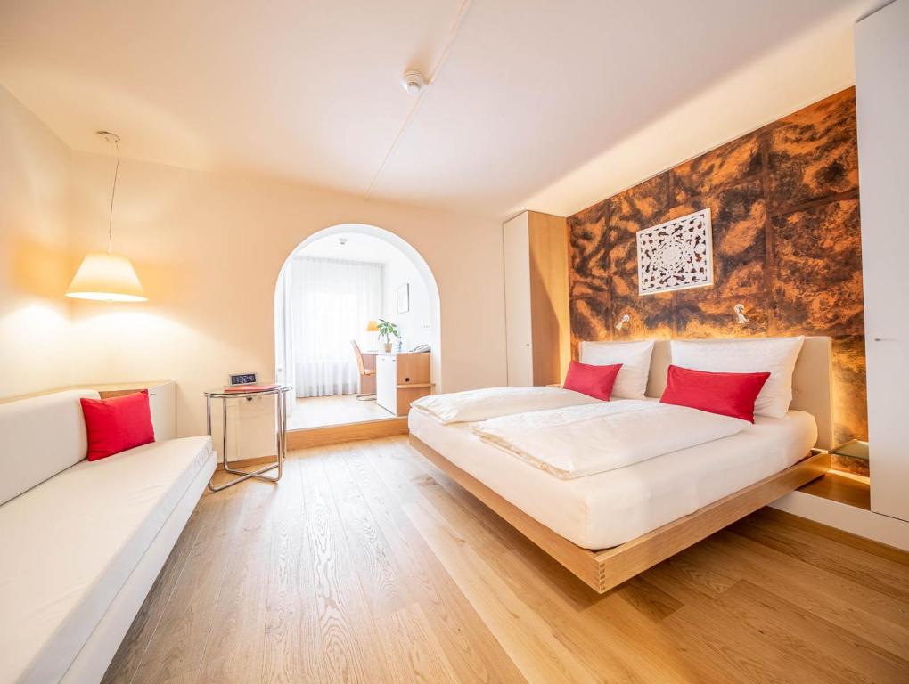 Voodi või voodid majutusasutuse Hotel Schlair toas