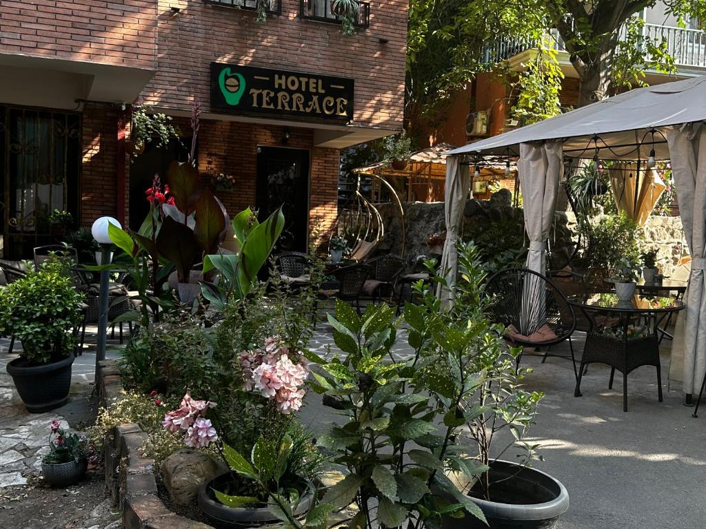 Restaurace v ubytování Terrace Tbilisi Center