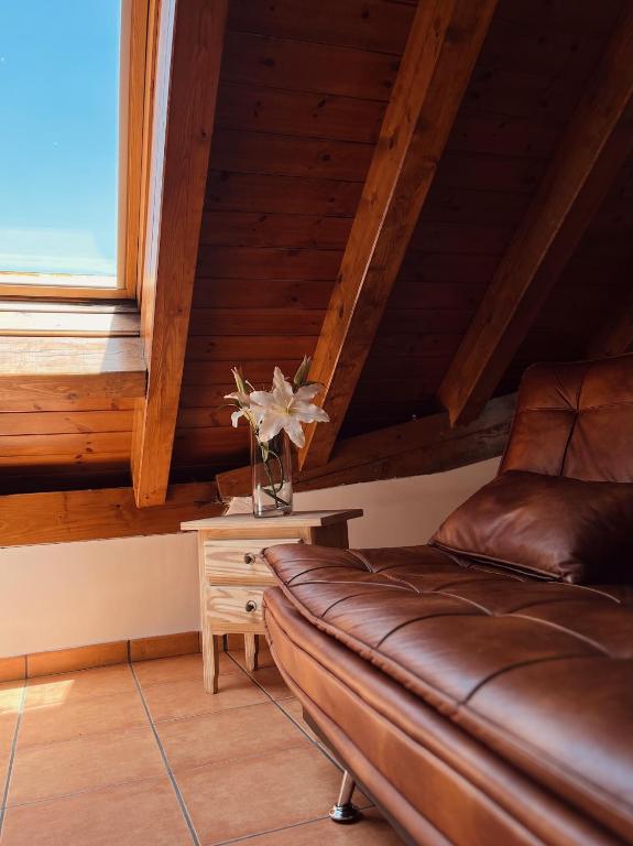 Posezení v ubytování Casa Moline Apartamentos Rurales