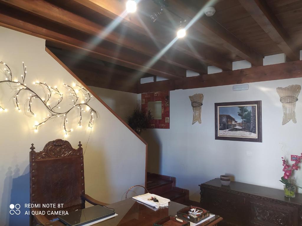 Posezení v ubytování Hotel la posada de Numancia