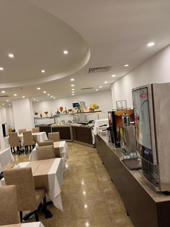 Kuchyň nebo kuchyňský kout v ubytování Hotel Felizya Kemer