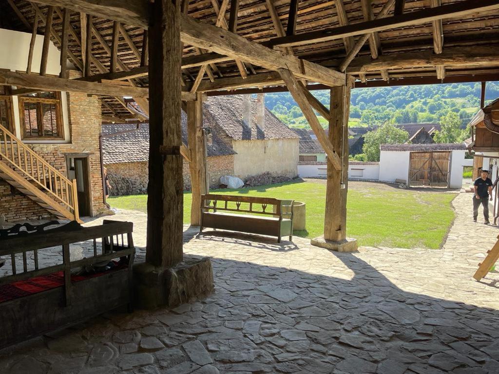 Zahrada ubytování Castle View Saschiz - Traditional Guesthouse
