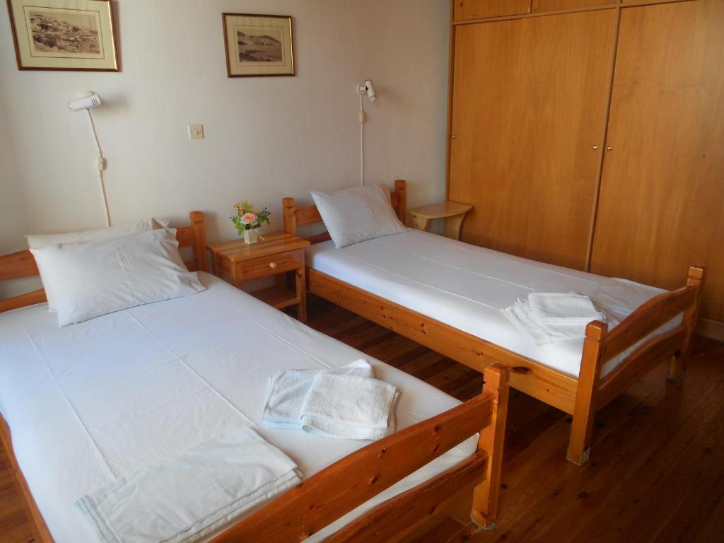Posteľ alebo postele v izbe v ubytovaní Aggela Guesthouse