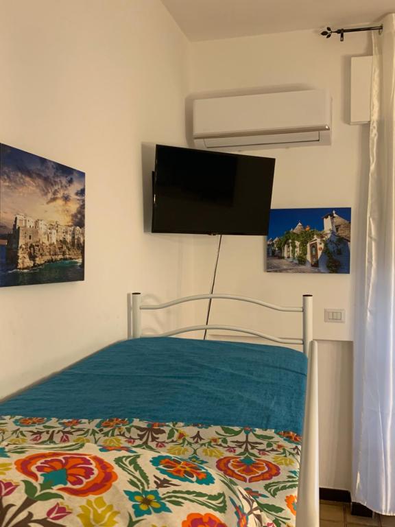 Postel nebo postele na pokoji v ubytování Nontiscordardimé Apt