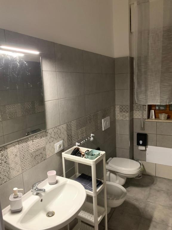 Koupelna v ubytování Nontiscordardimé Apt