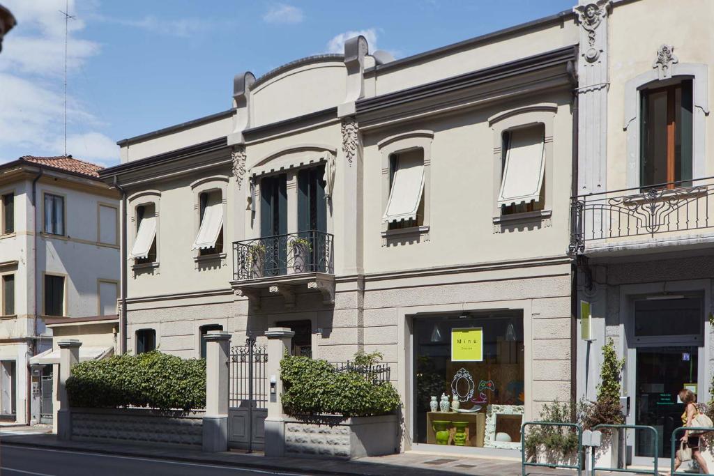 Budynek, w którym mieści się apartament
