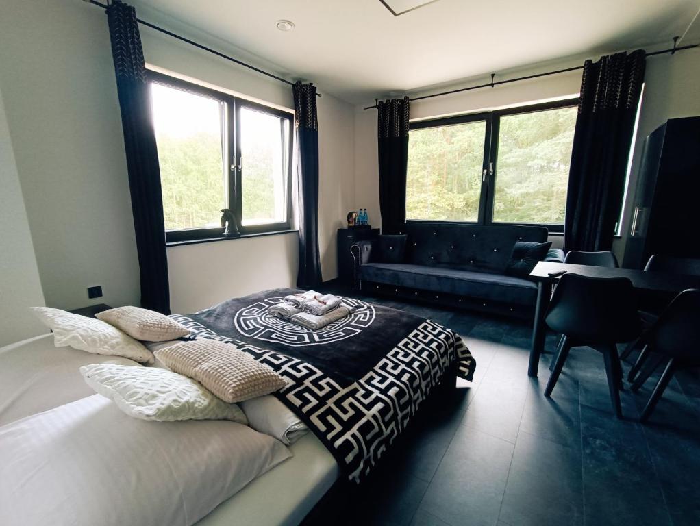Modern Rancho - apartamenty nad rzeką, przy stadninie koni - Habitación Doble O Gemela Superior