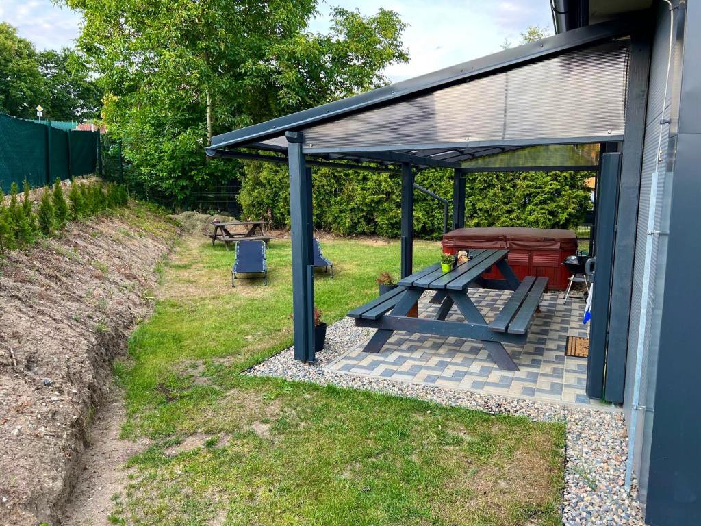 Zahrada ubytování Bungalov Božena