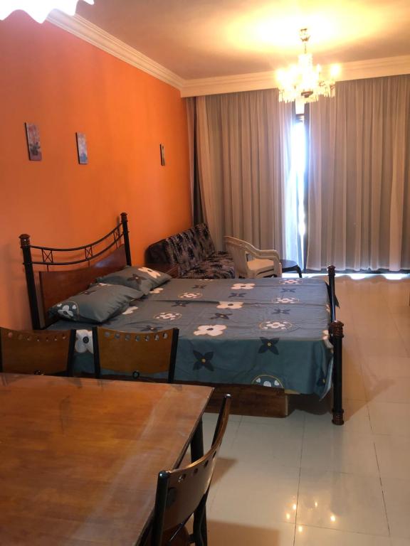 Postel nebo postele na pokoji v ubytování Navy Chalet 108