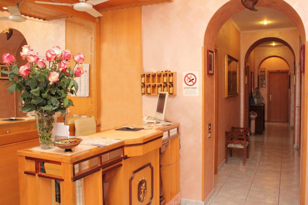 Vstupní hala nebo recepce v ubytování Hotel PRINCIPE AMEDEO