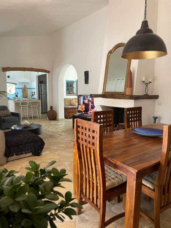 Posedenie v ubytovaní Villa Chiara a Torre delle Stelle
