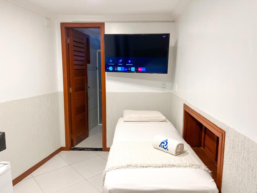 Postel nebo postele na pokoji v ubytování Mini Hotel Dunas