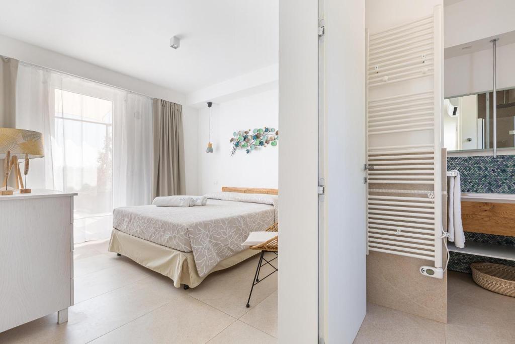 Postel nebo postele na pokoji v ubytování Villa Briosa Maldive del Salento Pescoluse