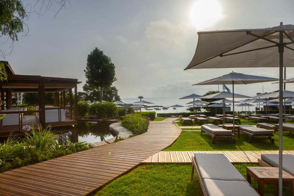 Zahrada ubytování Capo Bay Hotel