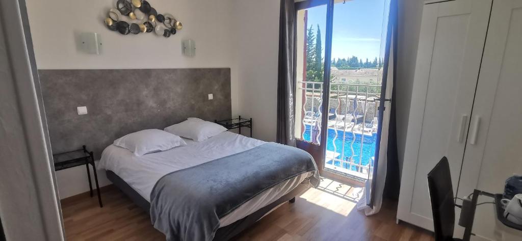 Hôtel Le Mas Des Amandiers - Standard Double Room - Upper Floor