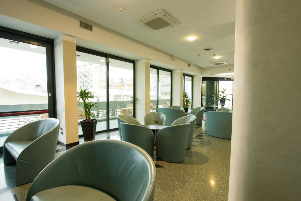 Część wypoczynkowa w obiekcie Hotel Nord Est